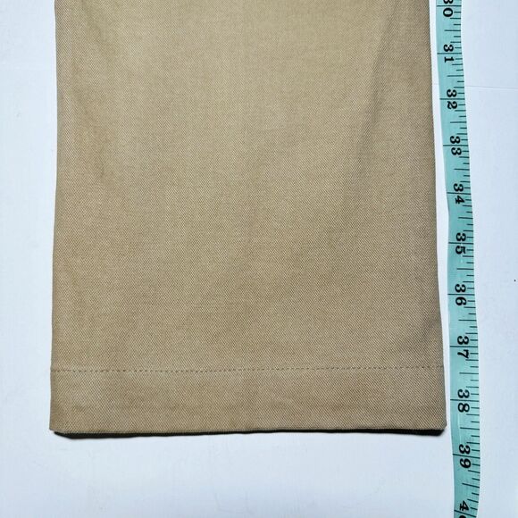 Mason's Luxury Tan Slim Fit Chinos EU Sz 48 32x29 Cotton Stretch Houndstooth - Picture 14 of 16